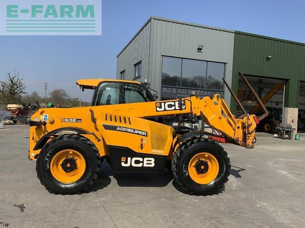 JCB 532-70 agri super telehandler (st22737) - Telescopic handler: picture 2 JCB 532-70 agri super telehandler (st22737) - Telescopic handler: picture 2
