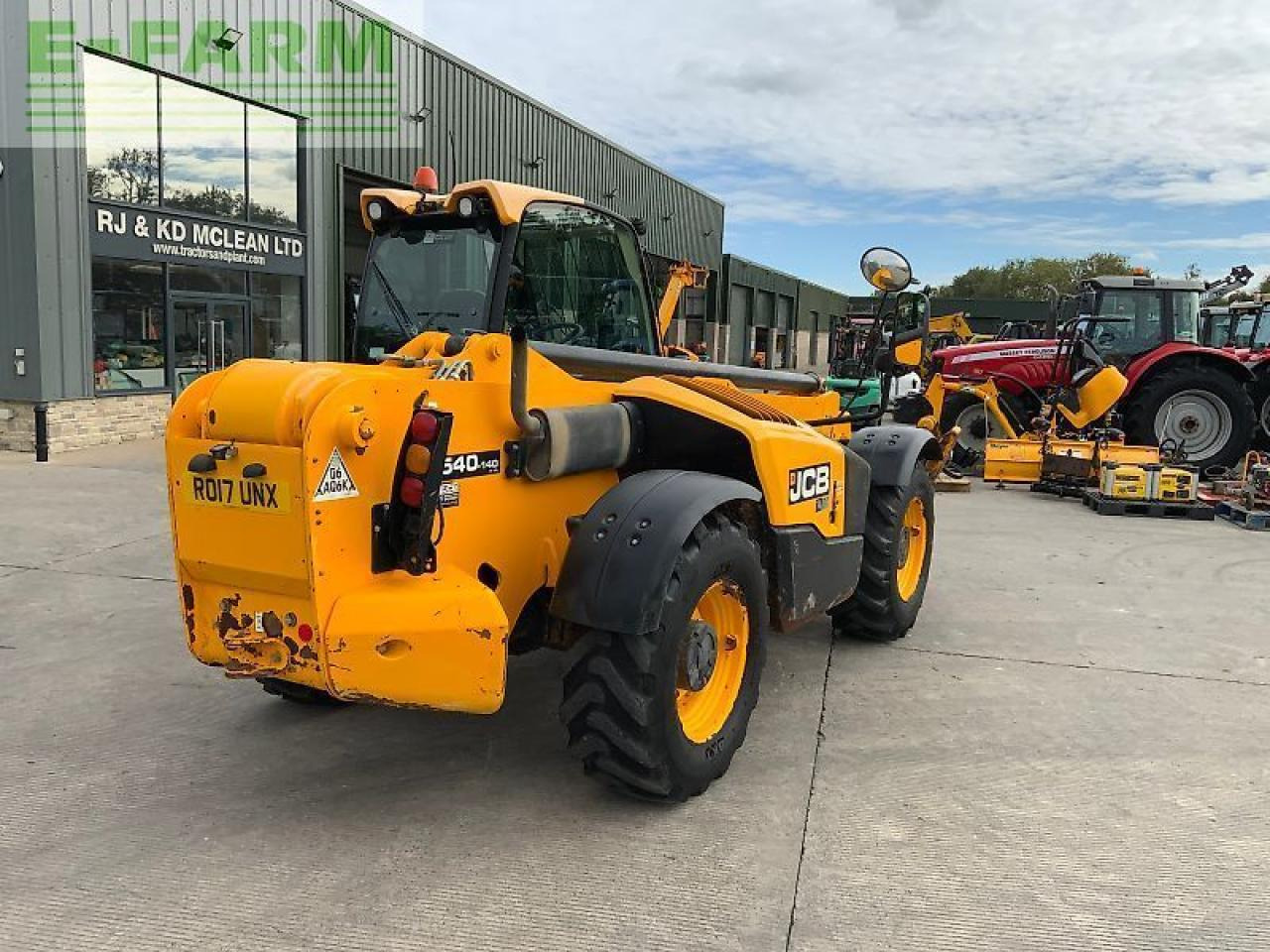 JCB 540-140 hi viz telehandler (st24049) - Telescopic handler: picture 4 JCB 540-140 hi viz telehandler (st24049) - Telescopic handler: picture 4