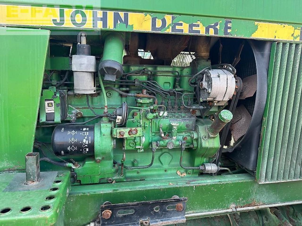 John Deere 4050 klima fronthubwerk - Farm tractor: picture 3 John Deere 4050 klima fronthubwerk - Farm tractor: picture 3