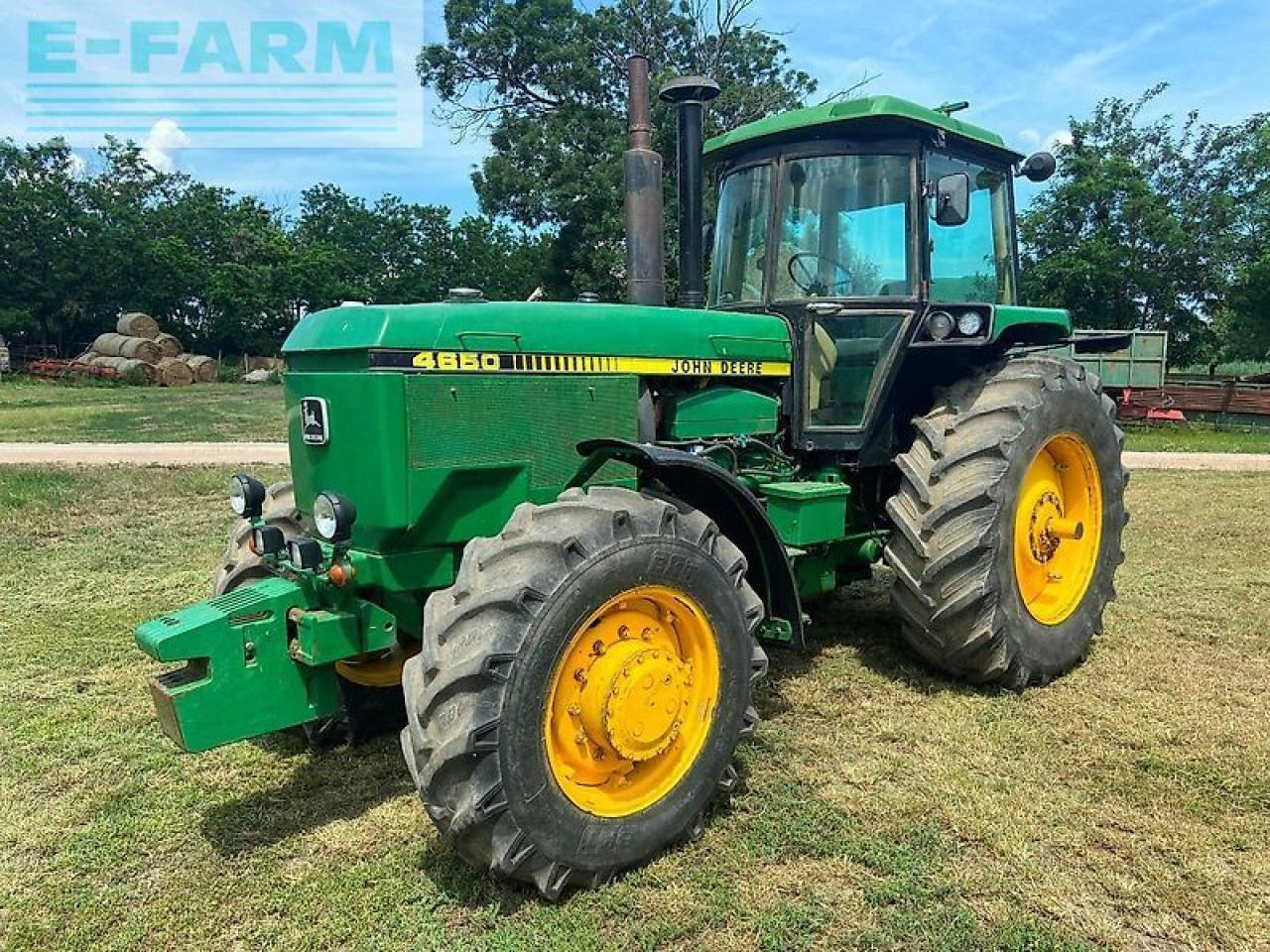 John Deere 4650 - Farm tractor: picture 1 John Deere 4650 - Farm tractor: picture 1