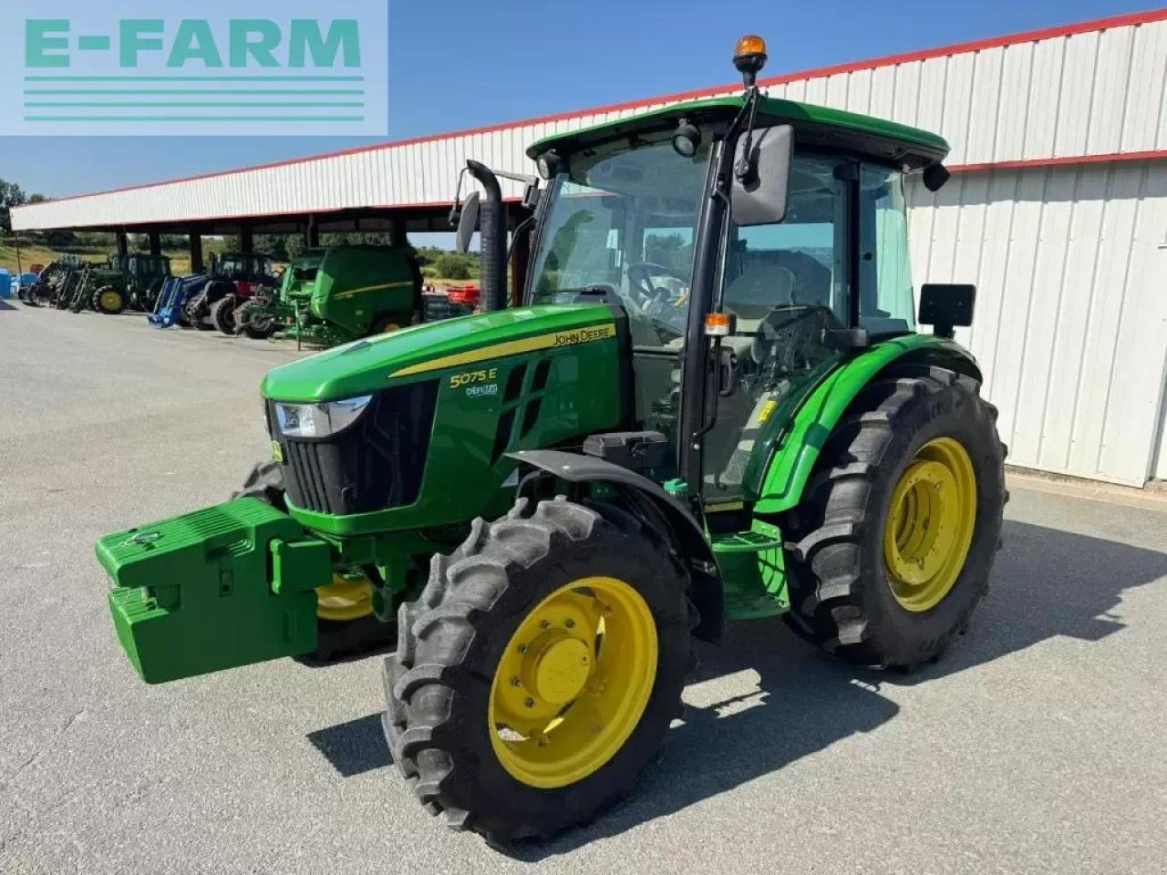 John Deere 5075 e power reverser 24/12 - Farm tractor: picture 2 John Deere 5075 e power reverser 24/12 - Farm tractor: picture 2