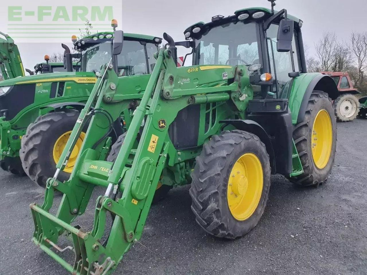 John Deere 6100 m - Farm tractor: picture 1 John Deere 6100 m - Farm tractor: picture 1