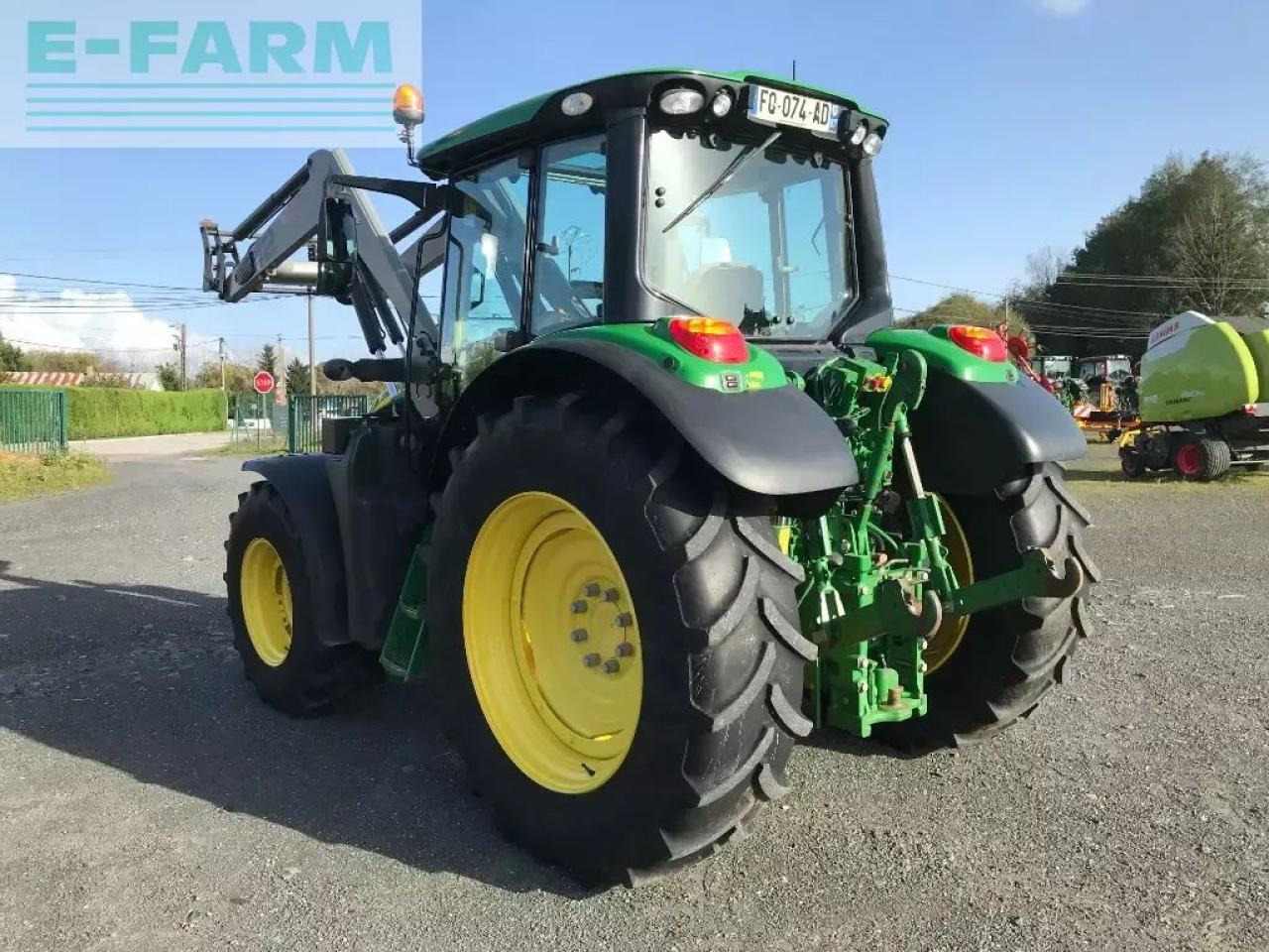 John Deere 6100 m autoquad destockage - Farm tractor: picture 4 John Deere 6100 m autoquad destockage - Farm tractor: picture 4