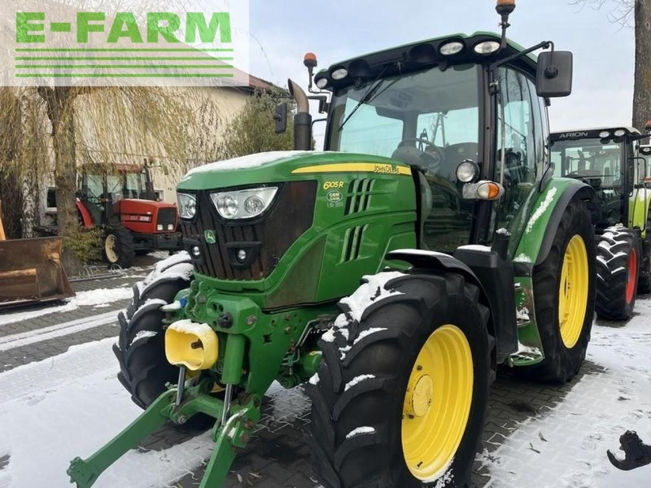 John Deere 6105r - Farm tractor: picture 1 John Deere 6105r - Farm tractor: picture 1