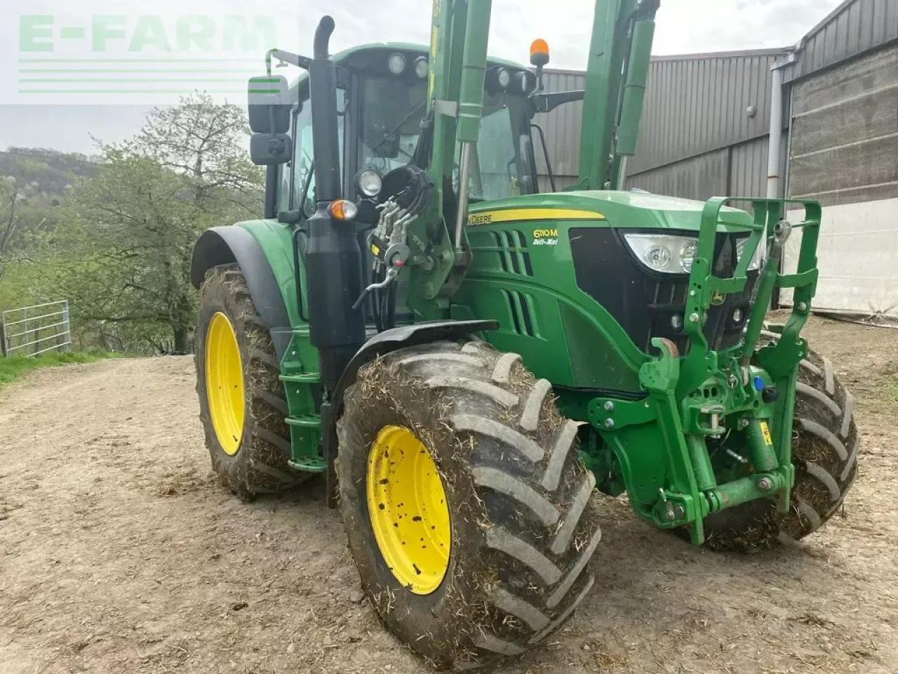 John Deere 6110 m command quad + - Farm tractor: picture 2 John Deere 6110 m command quad + - Farm tractor: picture 2