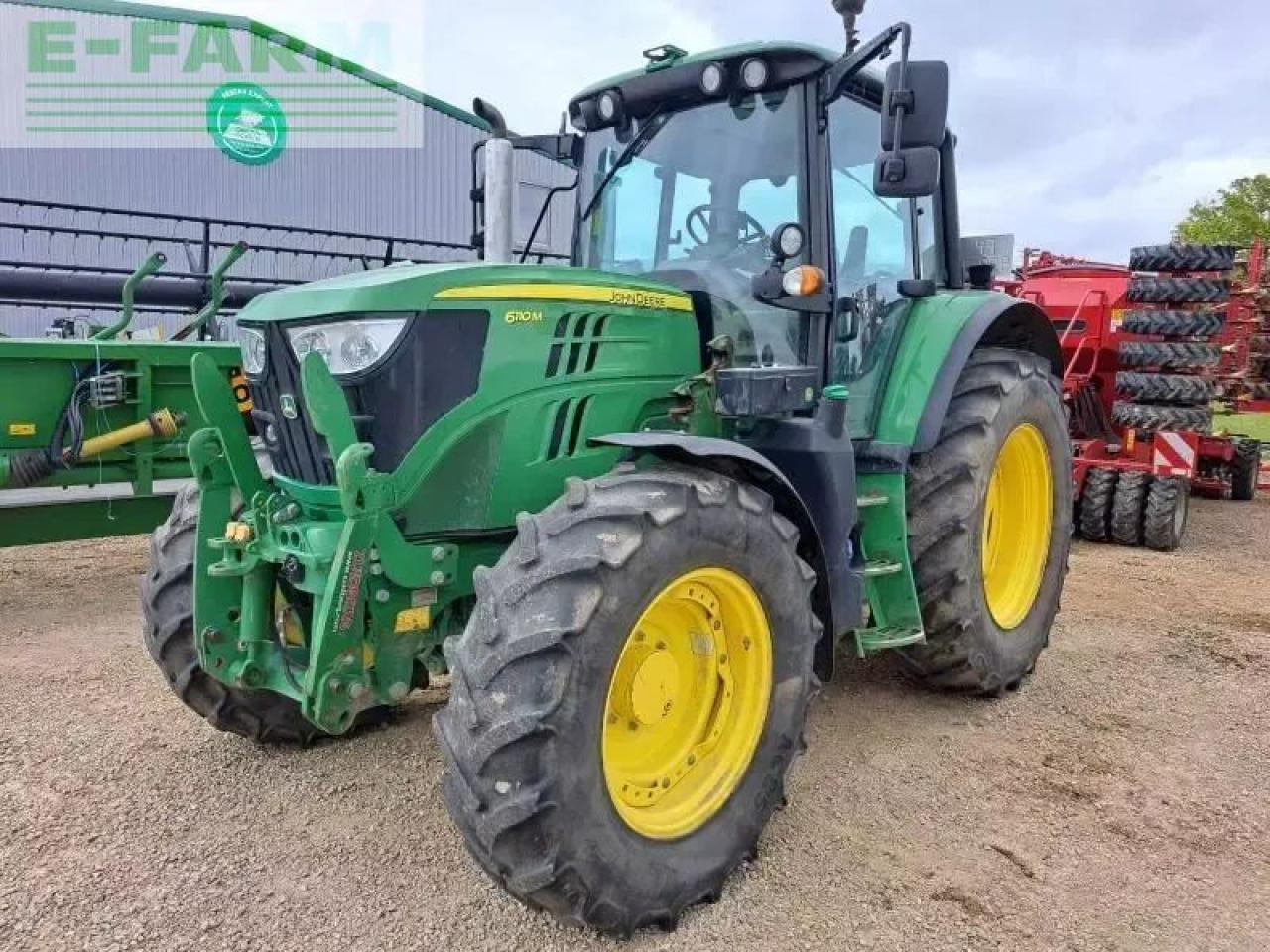 John Deere 6110m - Farm tractor: picture 1 John Deere 6110m - Farm tractor: picture 1