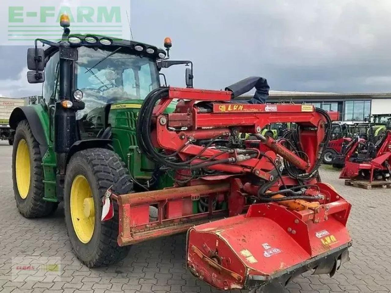 John Deere 6110r - Farm tractor: picture 4 John Deere 6110r - Farm tractor: picture 4