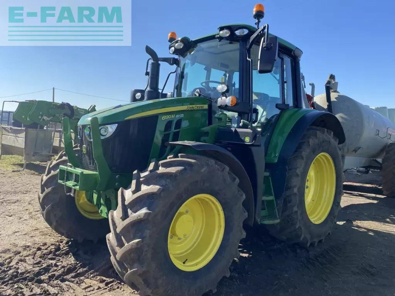 John Deere 6120m - Farm tractor: picture 2 John Deere 6120m - Farm tractor: picture 2