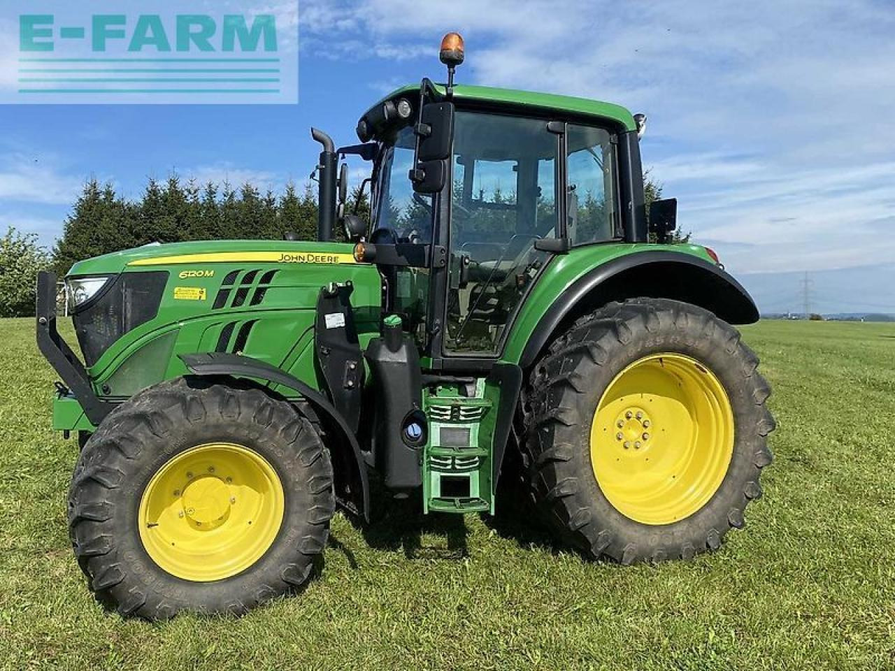 John Deere 6120m - Farm tractor: picture 3 John Deere 6120m - Farm tractor: picture 3