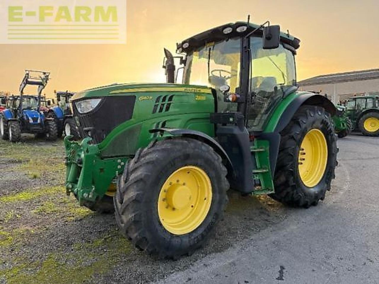 John Deere 6140r - Farm tractor: picture 1 John Deere 6140r - Farm tractor: picture 1