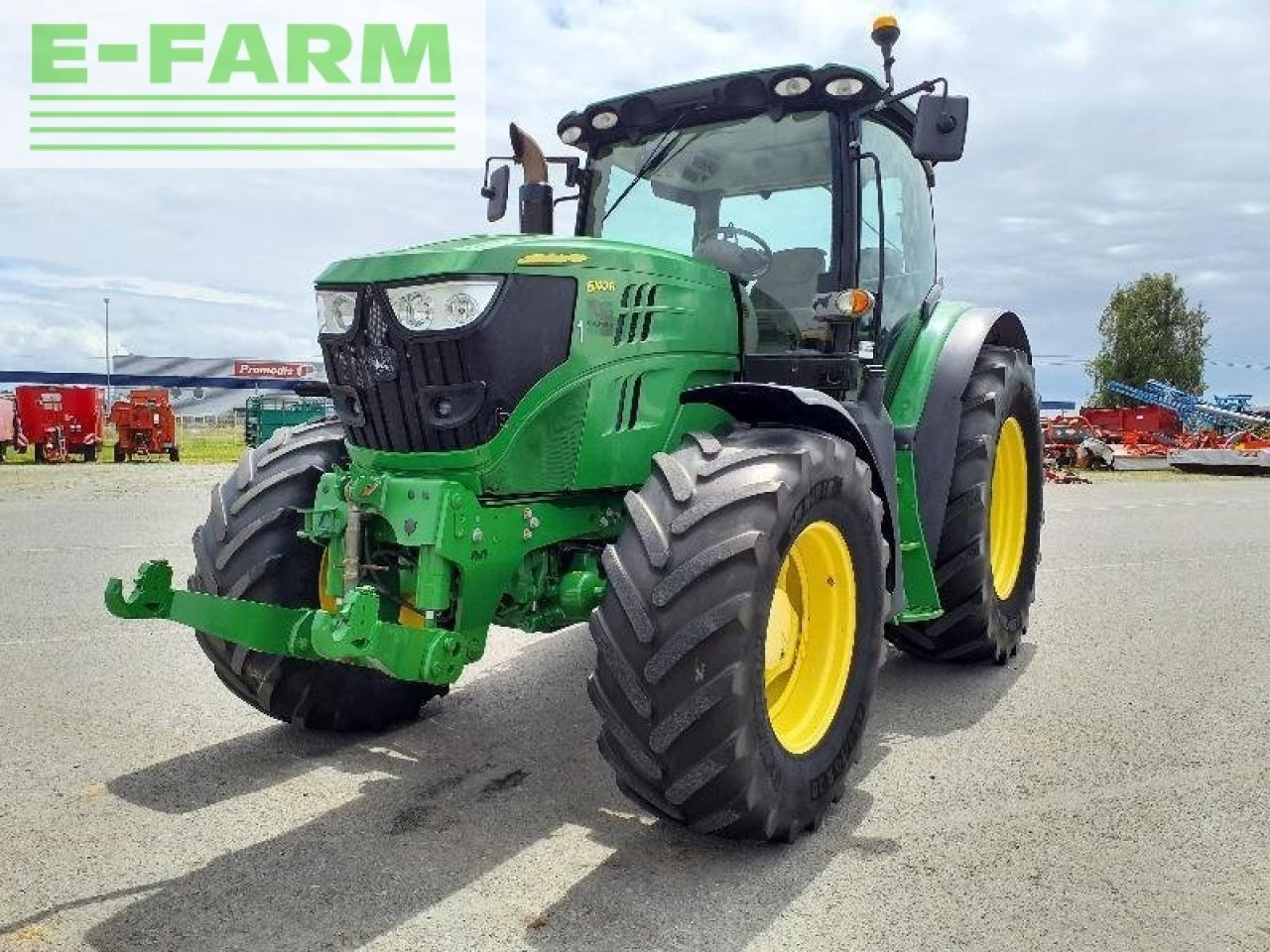 John Deere 6140r - Farm tractor: picture 4 John Deere 6140r - Farm tractor: picture 4