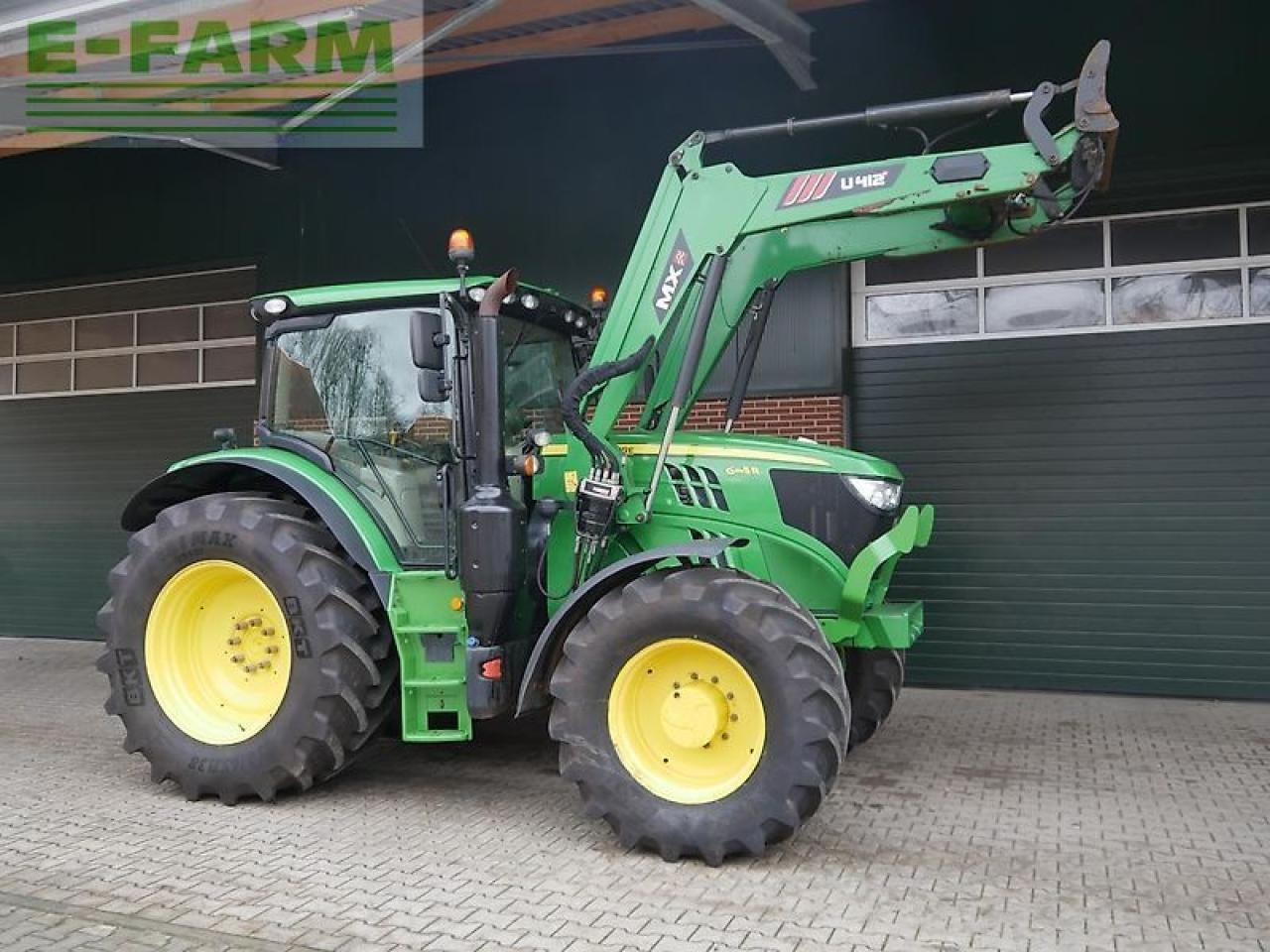 John Deere 6145r autoquad+ frontlader - Farm tractor: picture 1 John Deere 6145r autoquad+ frontlader - Farm tractor: picture 1