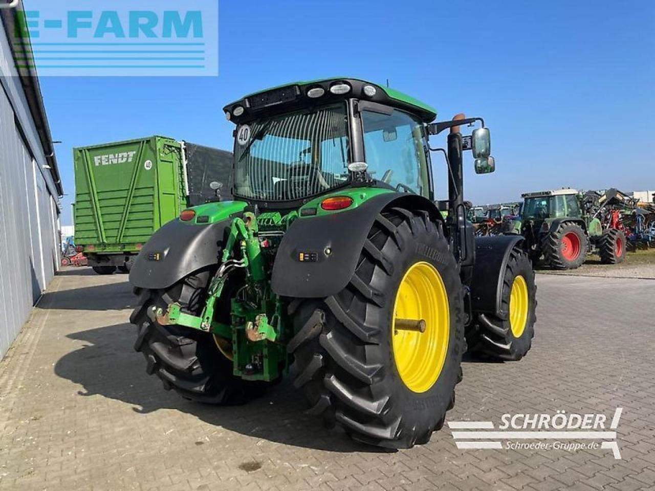 John Deere 6155 r - Farm tractor: picture 3 John Deere 6155 r - Farm tractor: picture 3
