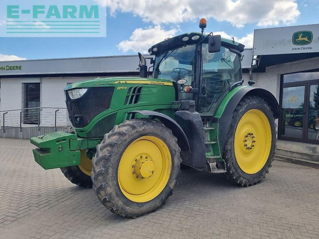 John Deere 6170r - Farm tractor: picture 1 John Deere 6170r - Farm tractor: picture 1