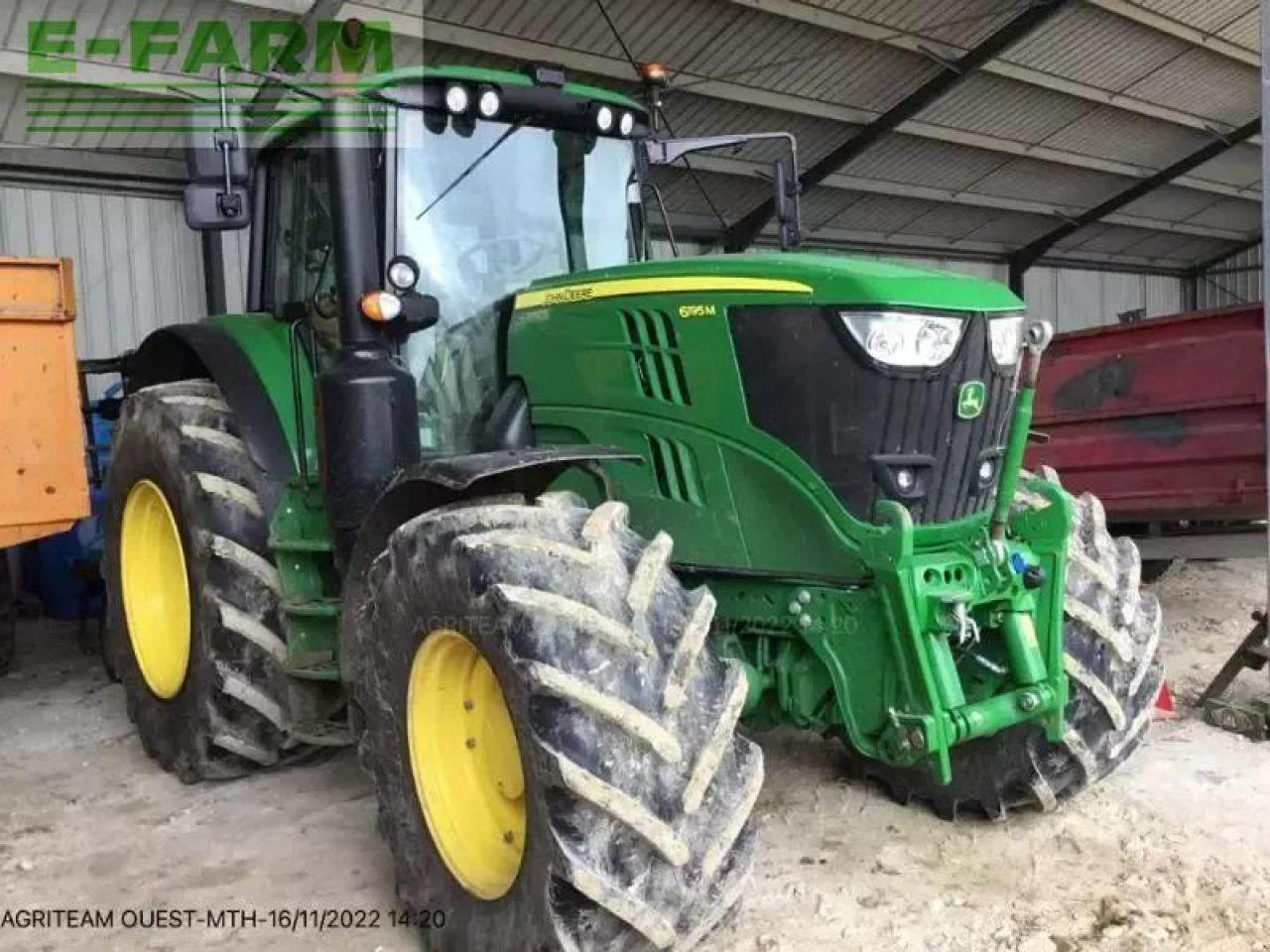 John Deere 6195m - Farm tractor: picture 3 John Deere 6195m - Farm tractor: picture 3