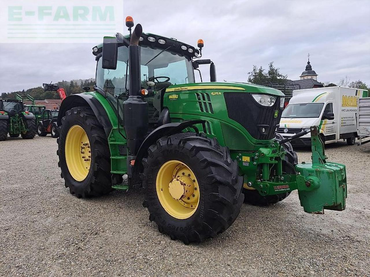John Deere 6215r - Farm tractor: picture 1 John Deere 6215r - Farm tractor: picture 1