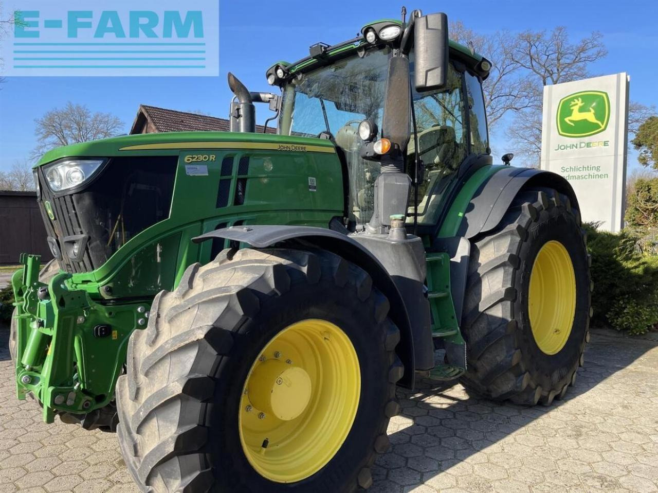 John Deere 6230r comandpro 50km at vorb. - Farm tractor: picture 2 John Deere 6230r comandpro 50km at vorb. - Farm tractor: picture 2