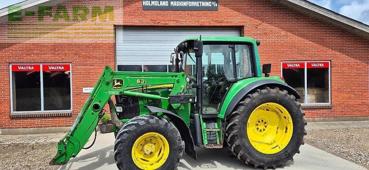 John Deere 6320 m/frontlæsser - Farm tractor: picture 1 John Deere 6320 m/frontlæsser - Farm tractor: picture 1
