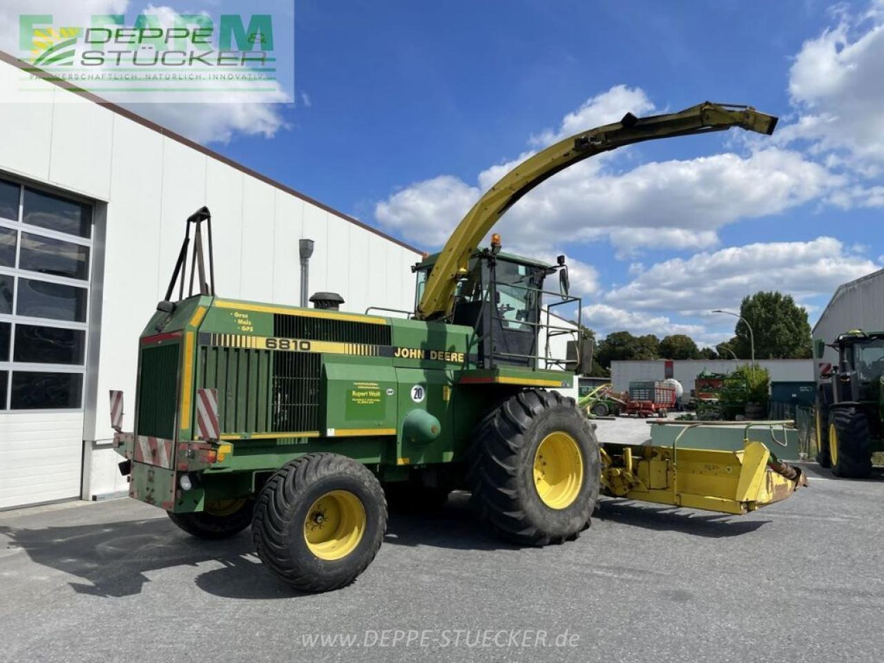 John Deere 6810 mit gebiss - Forage harvester: picture 5 John Deere 6810 mit gebiss - Forage harvester: picture 5