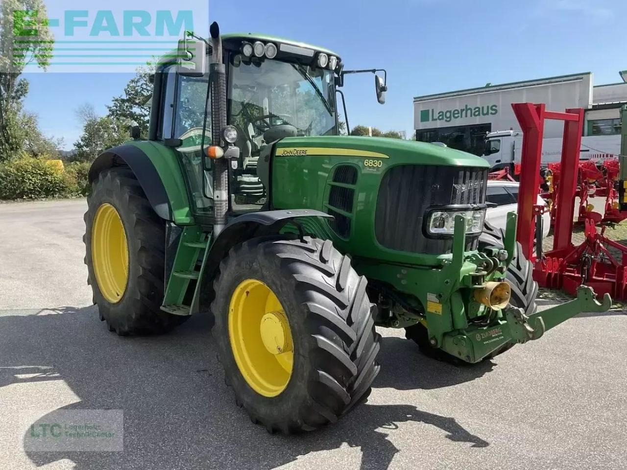 John Deere 6830 - Farm tractor: picture 2 John Deere 6830 - Farm tractor: picture 2