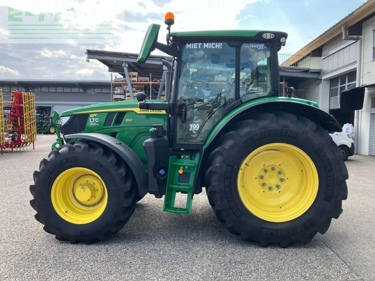 John Deere 6R 150 - Farm tractor: picture 2 John Deere 6R 150 - Farm tractor: picture 2