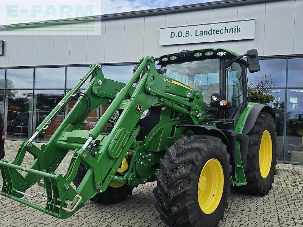 John Deere 6r 150 mit 623r frontlader - Farm tractor: picture 1 John Deere 6r 150 mit 623r frontlader - Farm tractor: picture 1