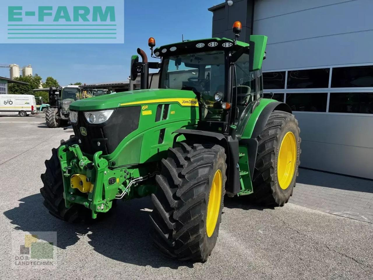 John Deere 6r 185 - Farm tractor: picture 1 John Deere 6r 185 - Farm tractor: picture 1