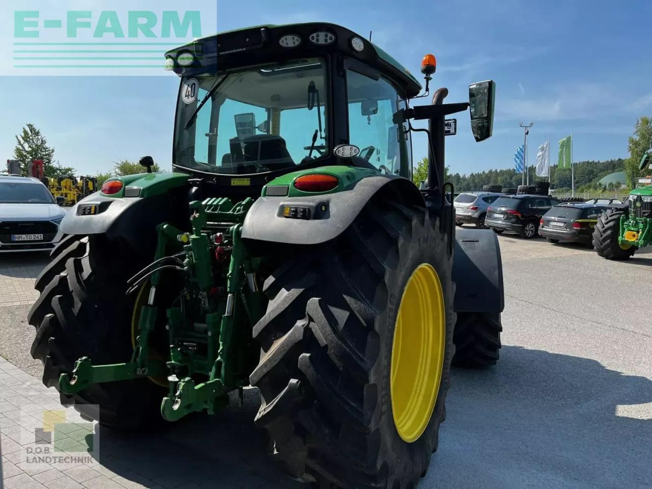 John Deere 6r 185 - Farm tractor: picture 4 John Deere 6r 185 - Farm tractor: picture 4