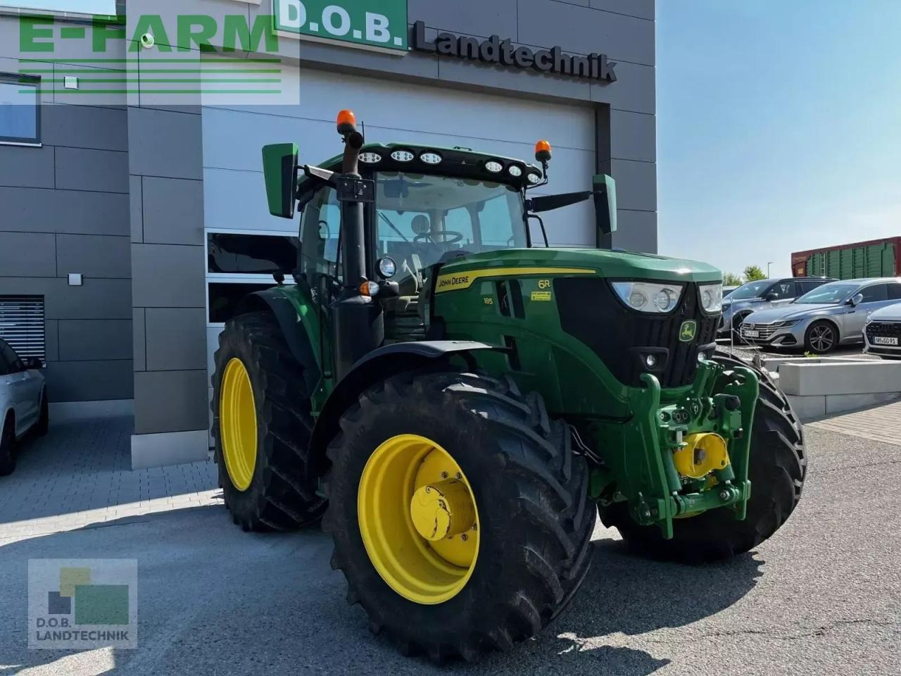 John Deere 6r 185 - Farm tractor: picture 2 John Deere 6r 185 - Farm tractor: picture 2