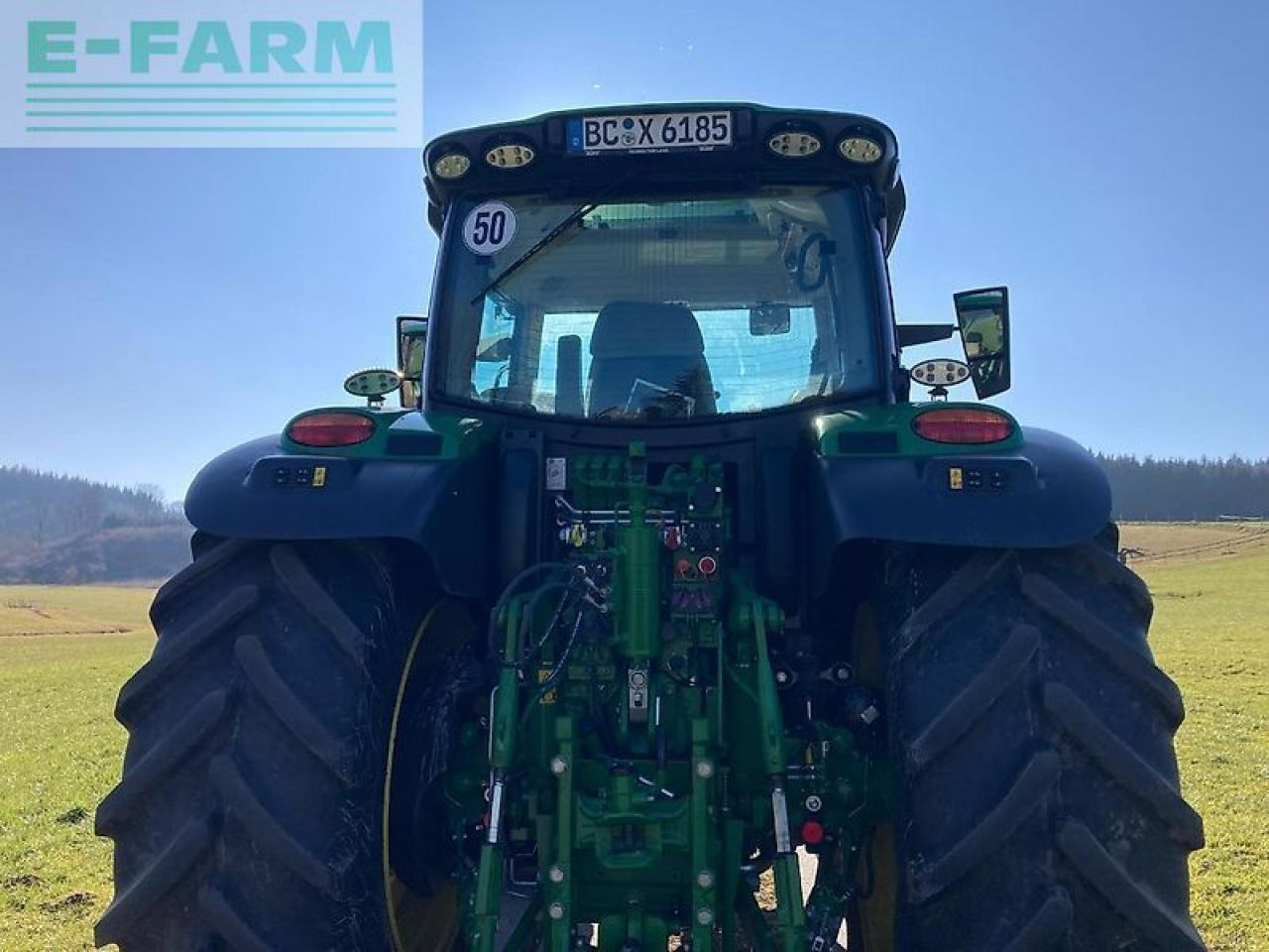 John Deere 6r185 - Farm tractor: picture 4 John Deere 6r185 - Farm tractor: picture 4