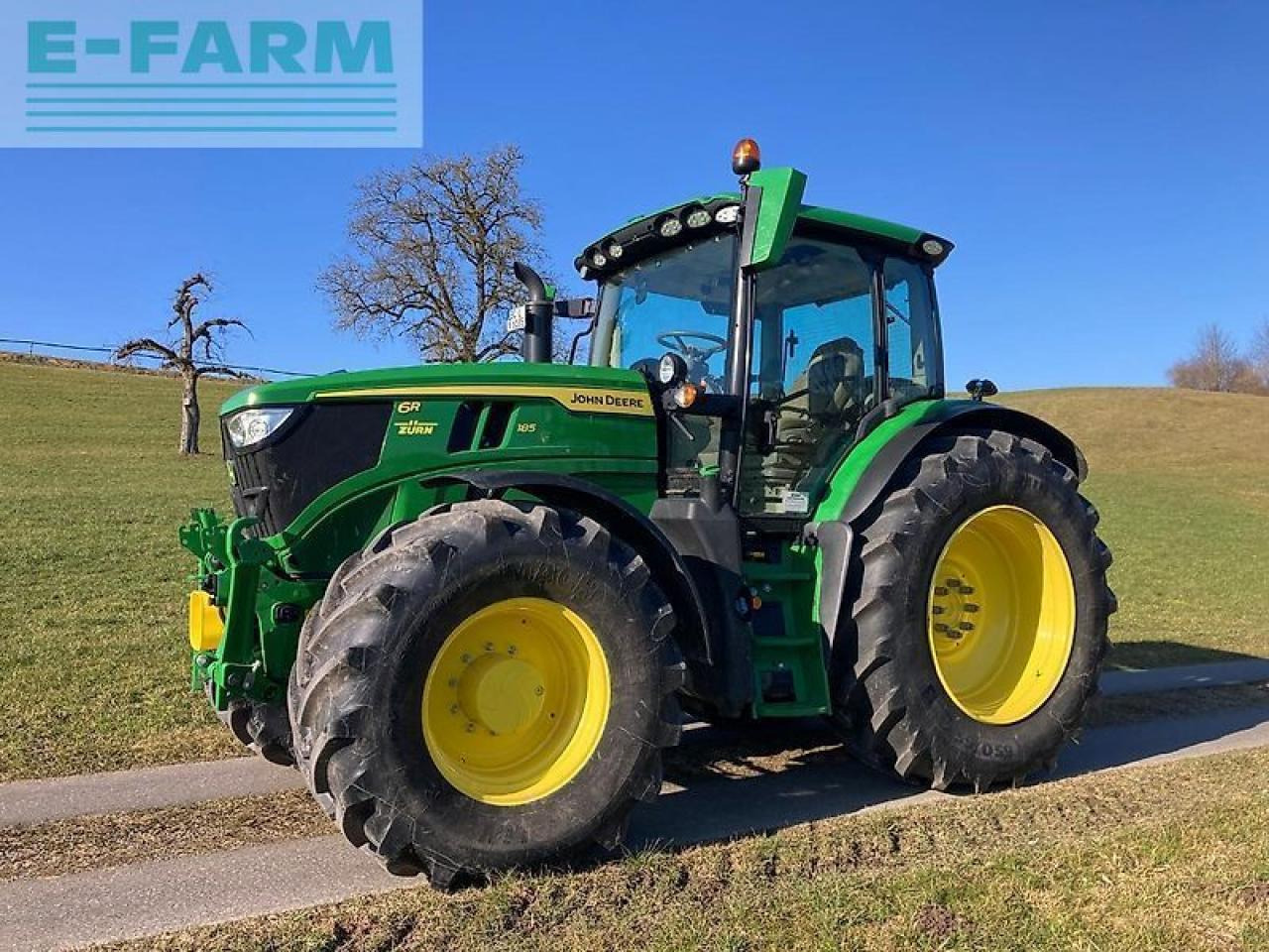 John Deere 6r185 - Farm tractor: picture 1 John Deere 6r185 - Farm tractor: picture 1