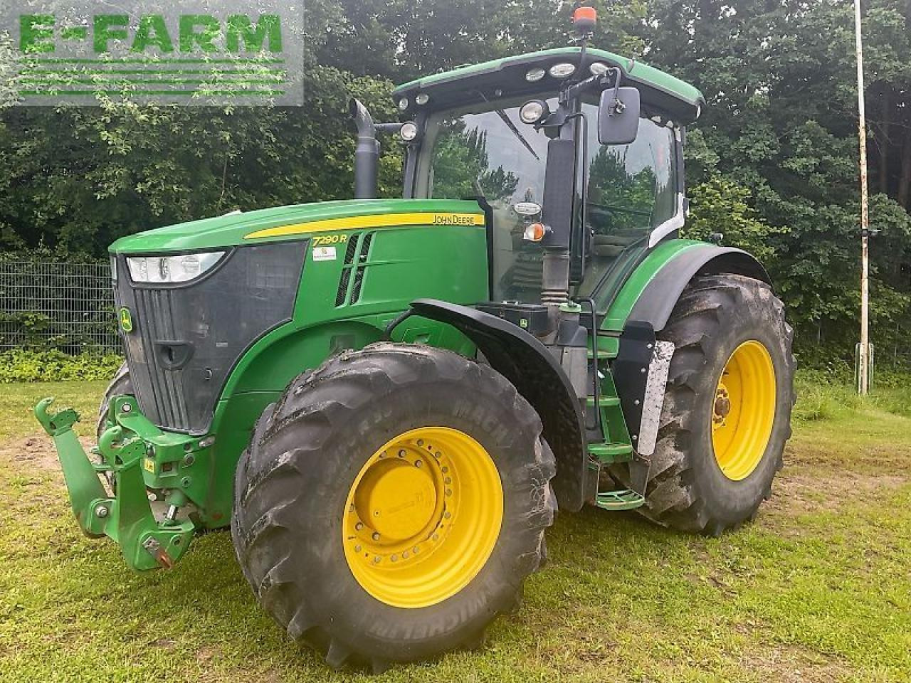 John Deere 7290r - Farm tractor: picture 1 John Deere 7290r - Farm tractor: picture 1