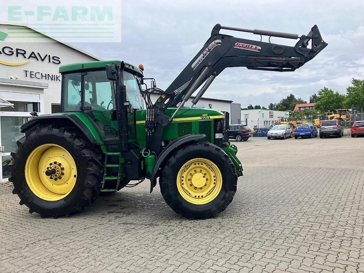 John Deere 7710 tls, fl stoll fz 60.1 - Farm tractor: picture 2 John Deere 7710 tls, fl stoll fz 60.1 - Farm tractor: picture 2