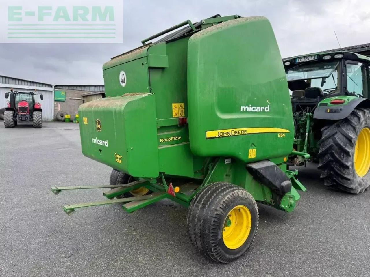 John Deere 854 - Square baler: picture 4 John Deere 854 - Square baler: picture 4