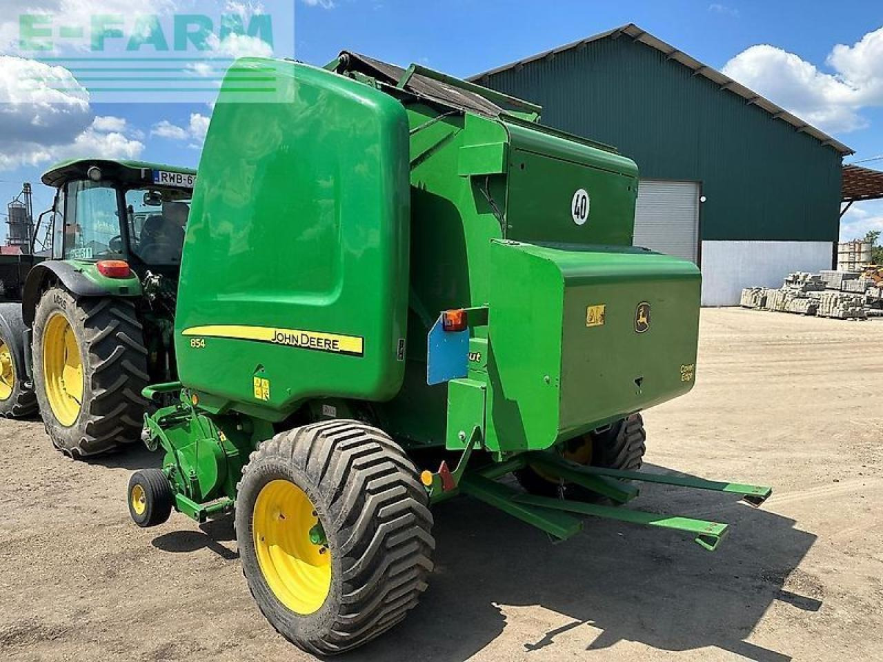 John Deere 854 maxicut - Square baler: picture 3 John Deere 854 maxicut - Square baler: picture 3