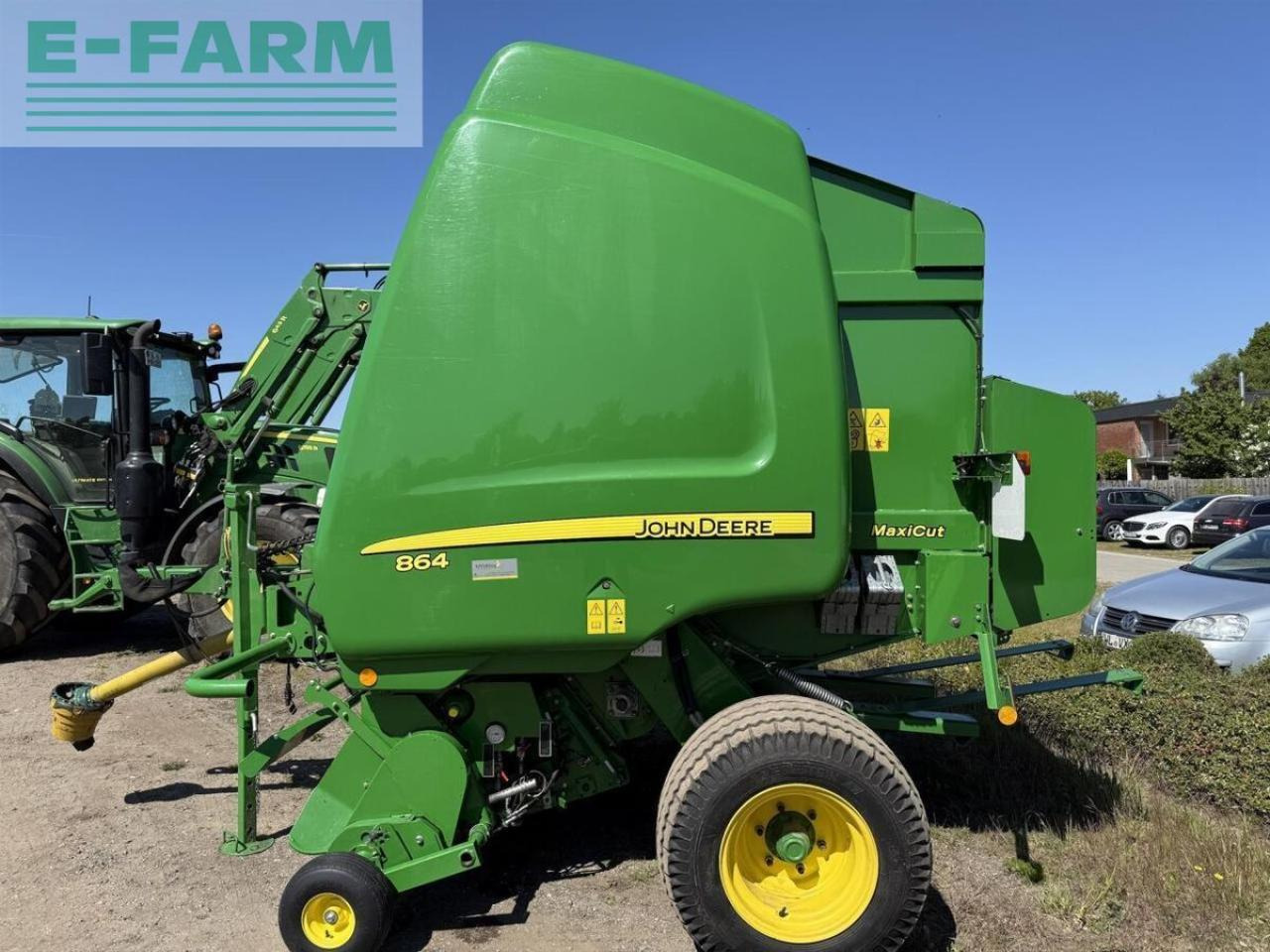 John Deere 864 maxi cut - Square baler: picture 2 John Deere 864 maxi cut - Square baler: picture 2