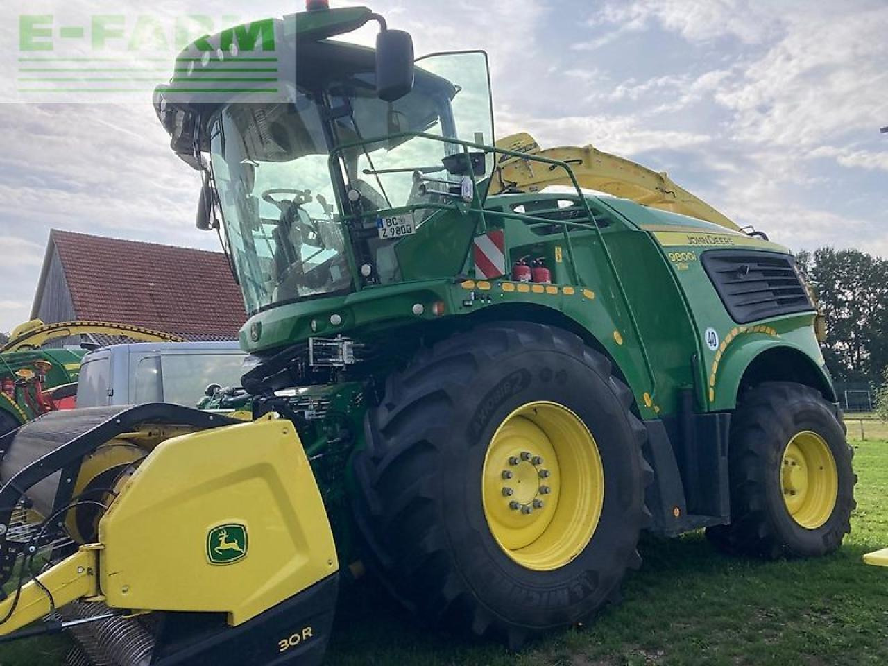 John Deere 9800i (my21) - Forage harvester: picture 1 John Deere 9800i (my21) - Forage harvester: picture 1