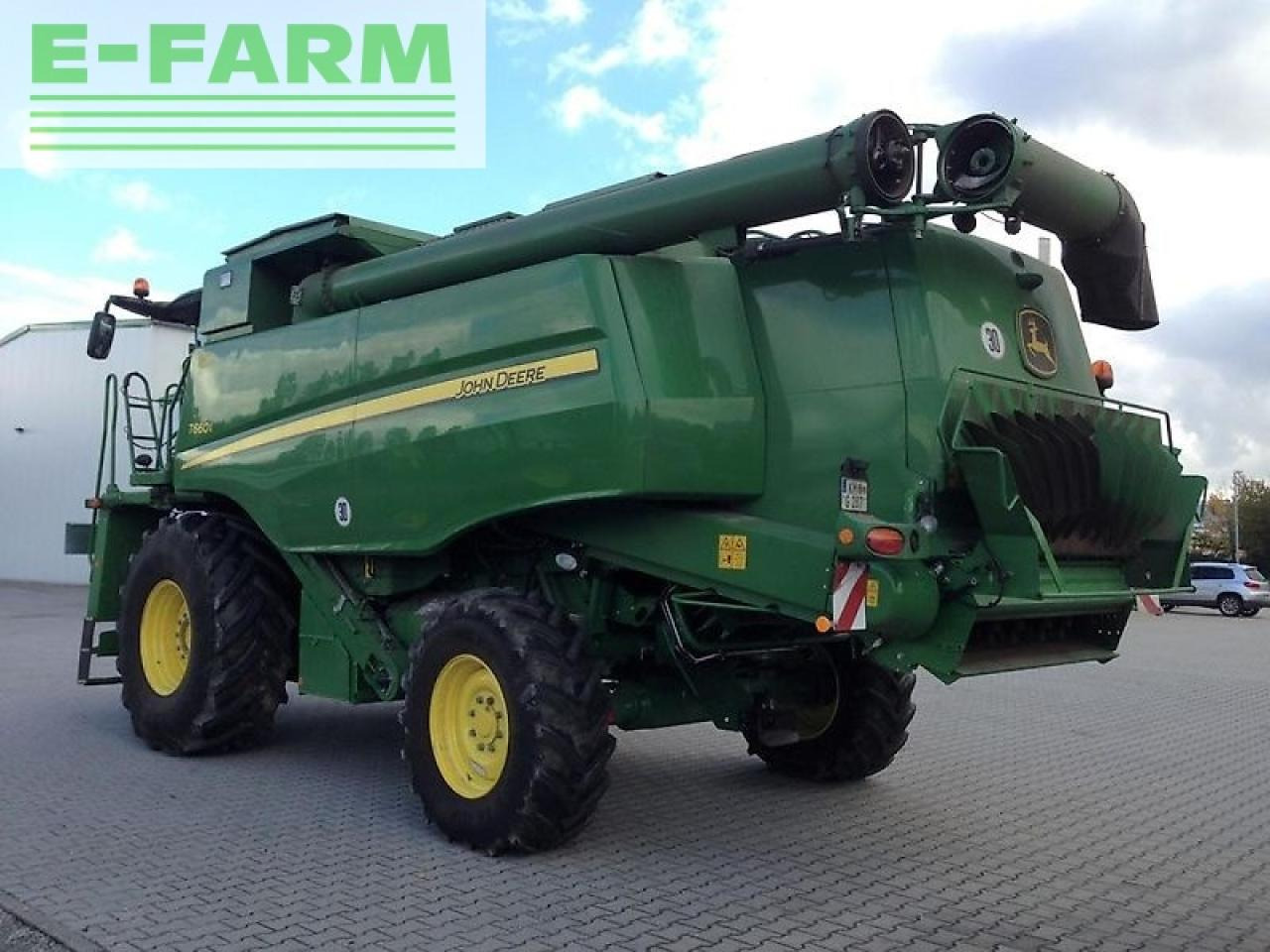 John Deere t660 mit 630x schneidwerk - Combine harvester: picture 4 John Deere t660 mit 630x schneidwerk - Combine harvester: picture 4