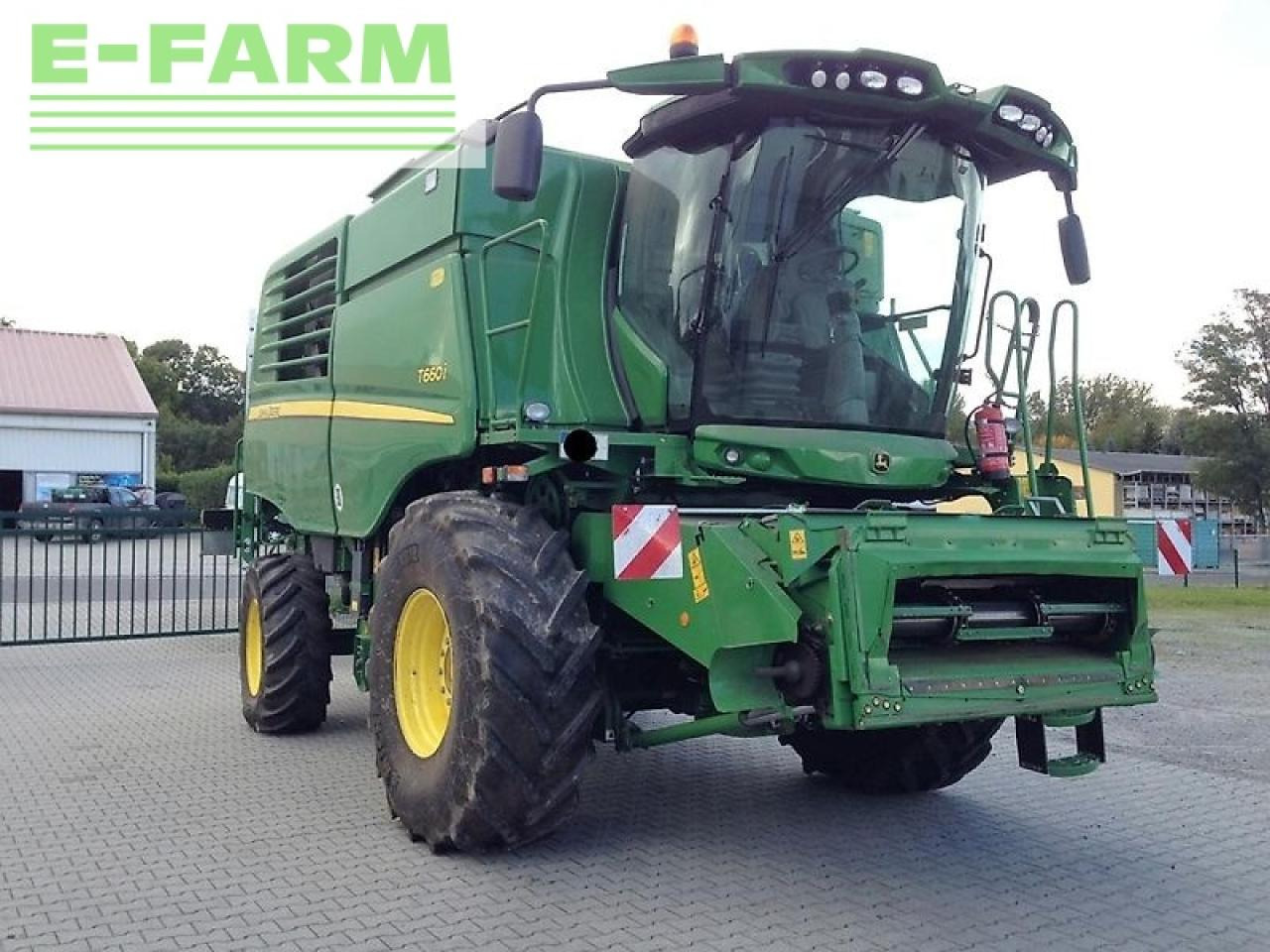 John Deere t660 mit 630x schneidwerk - Combine harvester: picture 2 John Deere t660 mit 630x schneidwerk - Combine harvester: picture 2