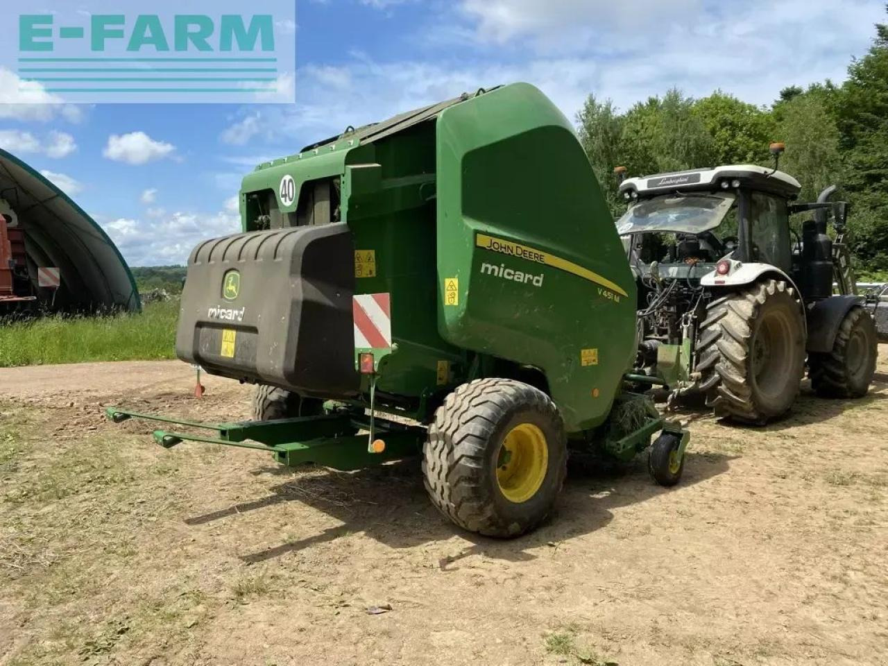 John Deere v 451 m maxicut 13 couteaux - Square baler: picture 3 John Deere v 451 m maxicut 13 couteaux - Square baler: picture 3