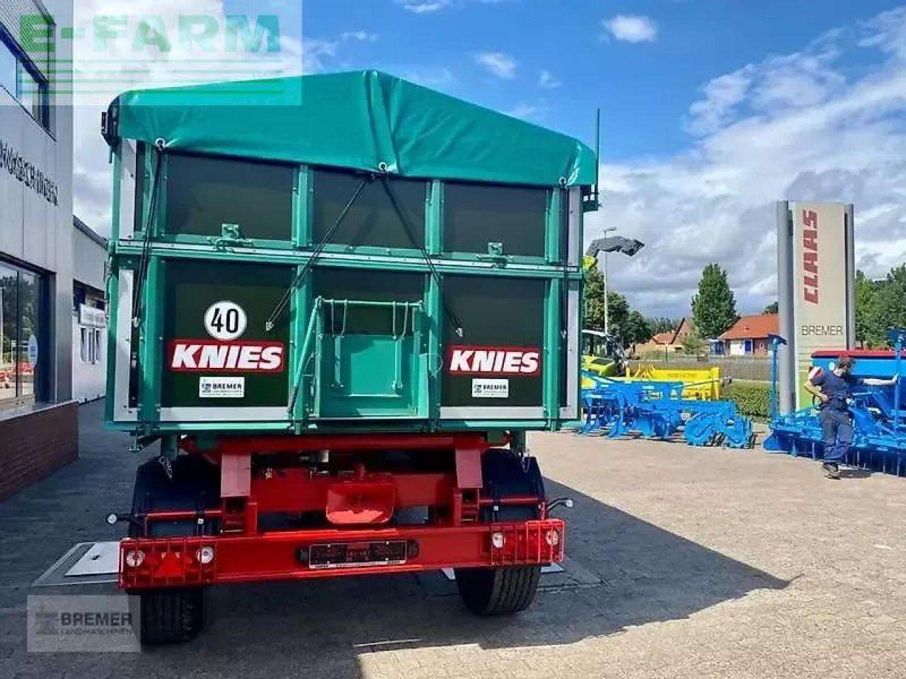 Knies kd 180 - Farm tipping trailer/ Dumper: picture 2 Knies kd 180 - Farm tipping trailer/ Dumper: picture 2