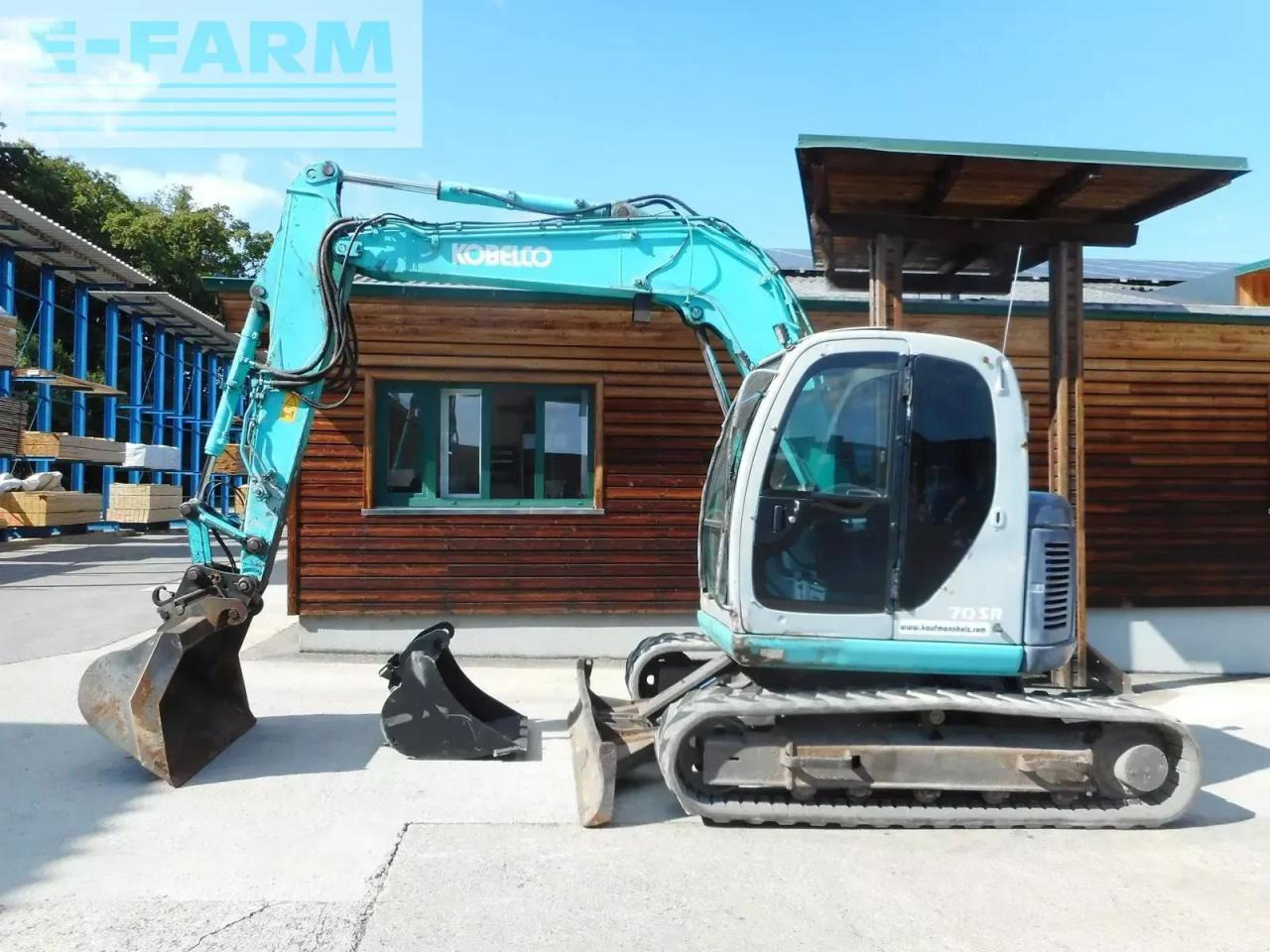 Kobelco sk 70 sr-1e ( 7.400kg ) - Mini excavator: picture 1 Kobelco sk 70 sr-1e ( 7.400kg ) - Mini excavator: picture 1