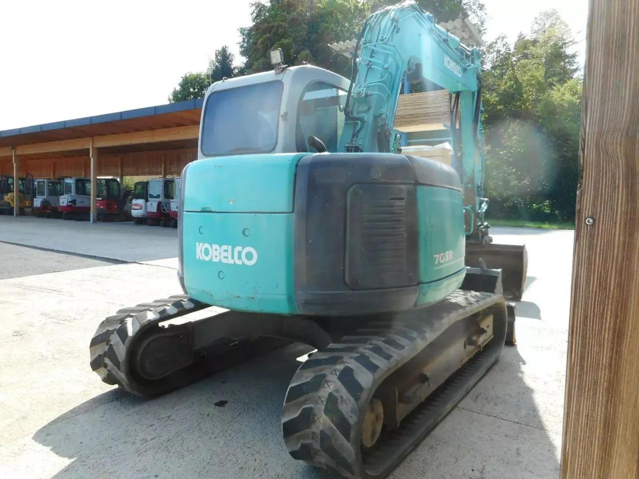 Kobelco sk 70 sr-1e ( 7.400kg ) - Mini excavator: picture 4 Kobelco sk 70 sr-1e ( 7.400kg ) - Mini excavator: picture 4