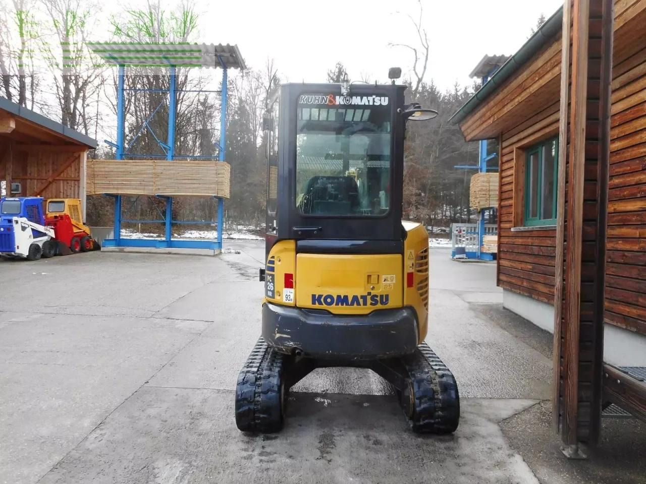 Komatsu pc 26mr-3 ( 2.710kg ) mit powertilt - Mini excavator: picture 3 Komatsu pc 26mr-3 ( 2.710kg ) mit powertilt - Mini excavator: picture 3