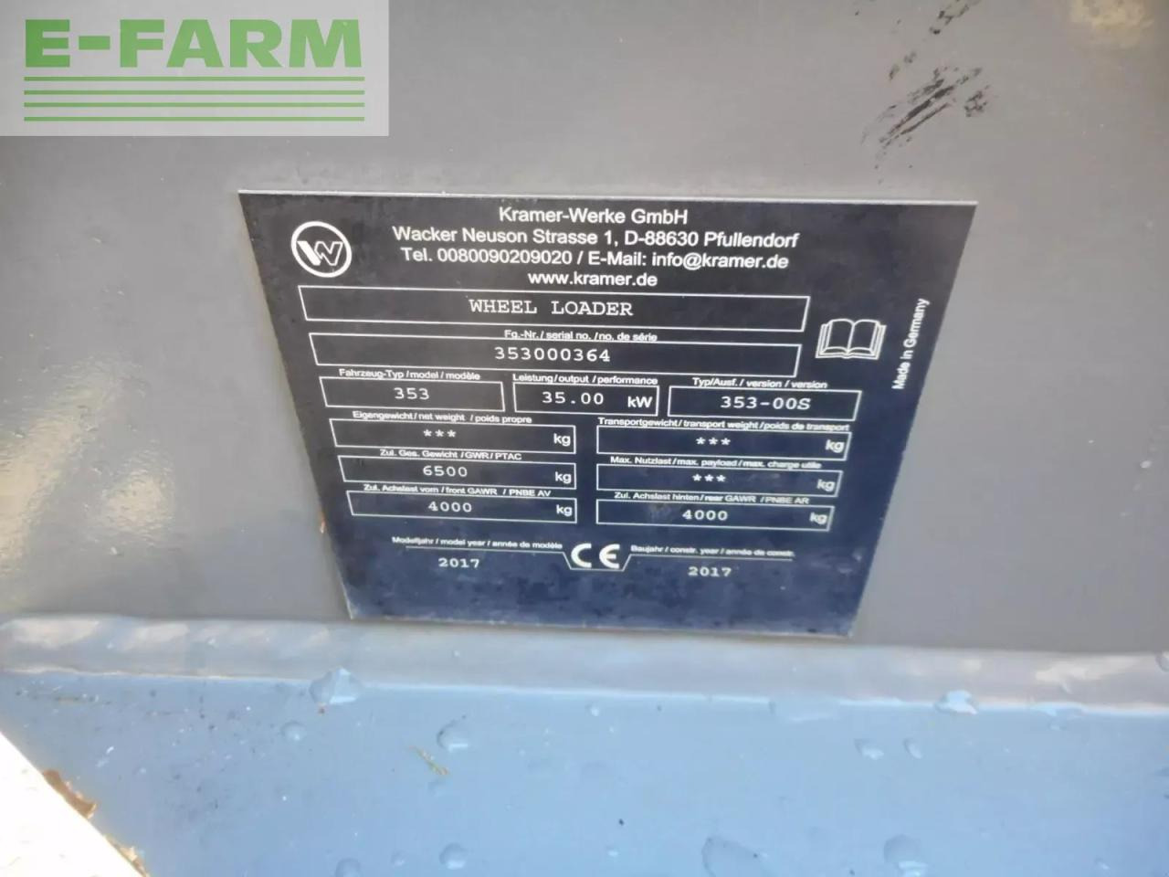 Kramer 5075 - Mini excavator: picture 5 Kramer 5075 - Mini excavator: picture 5