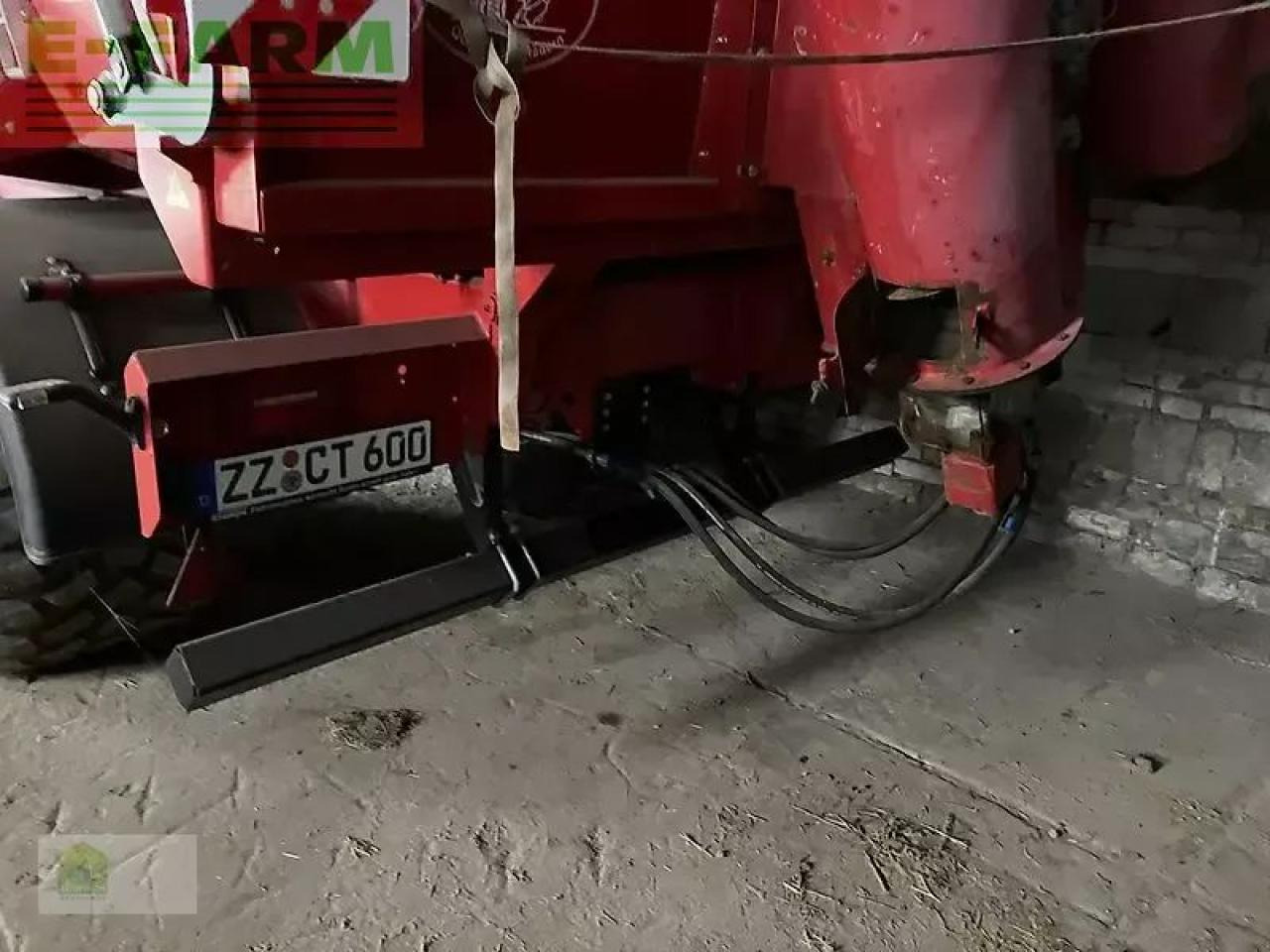 Farm tipping trailer/ Dumper Krampe big body bb 600 *ohne schnecke*: picture 10