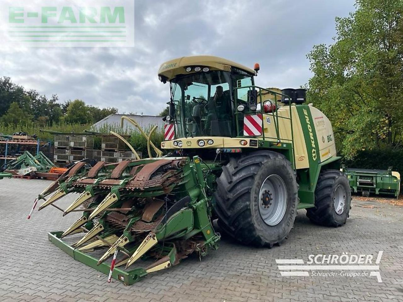 Krone big x 700 + easycollect 903 + easyflow - Forage harvester: picture 1 Krone big x 700 + easycollect 903 + easyflow - Forage harvester: picture 1