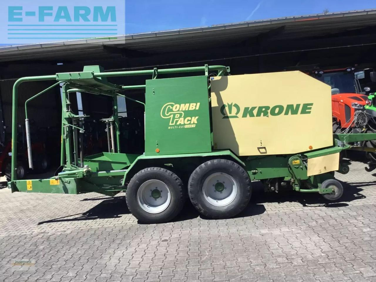 Krone combi pack 1500 mc - Square baler: picture 1 Krone combi pack 1500 mc - Square baler: picture 1
