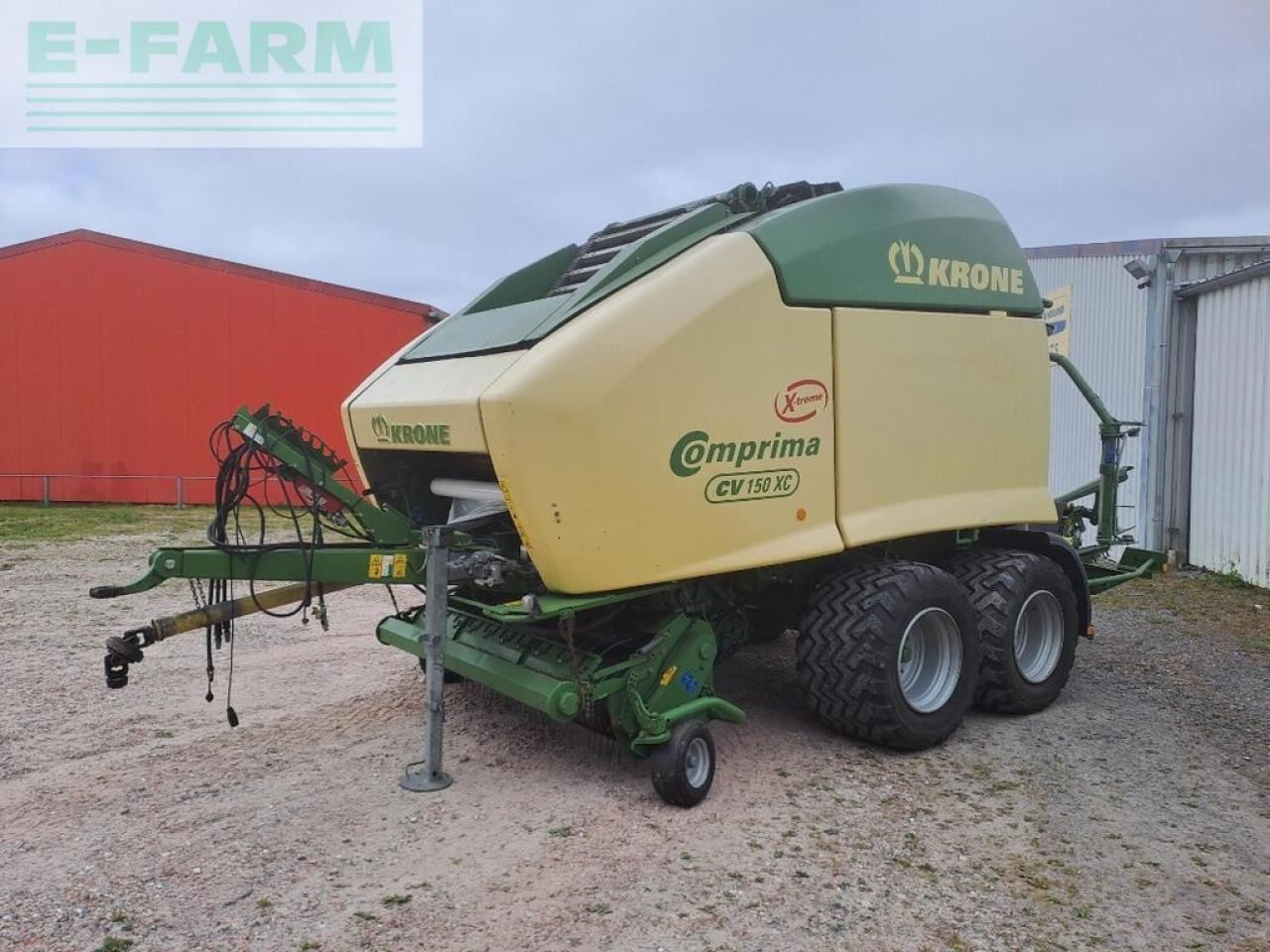 Krone comprima cv 150xc - Square baler: picture 3 Krone comprima cv 150xc - Square baler: picture 3