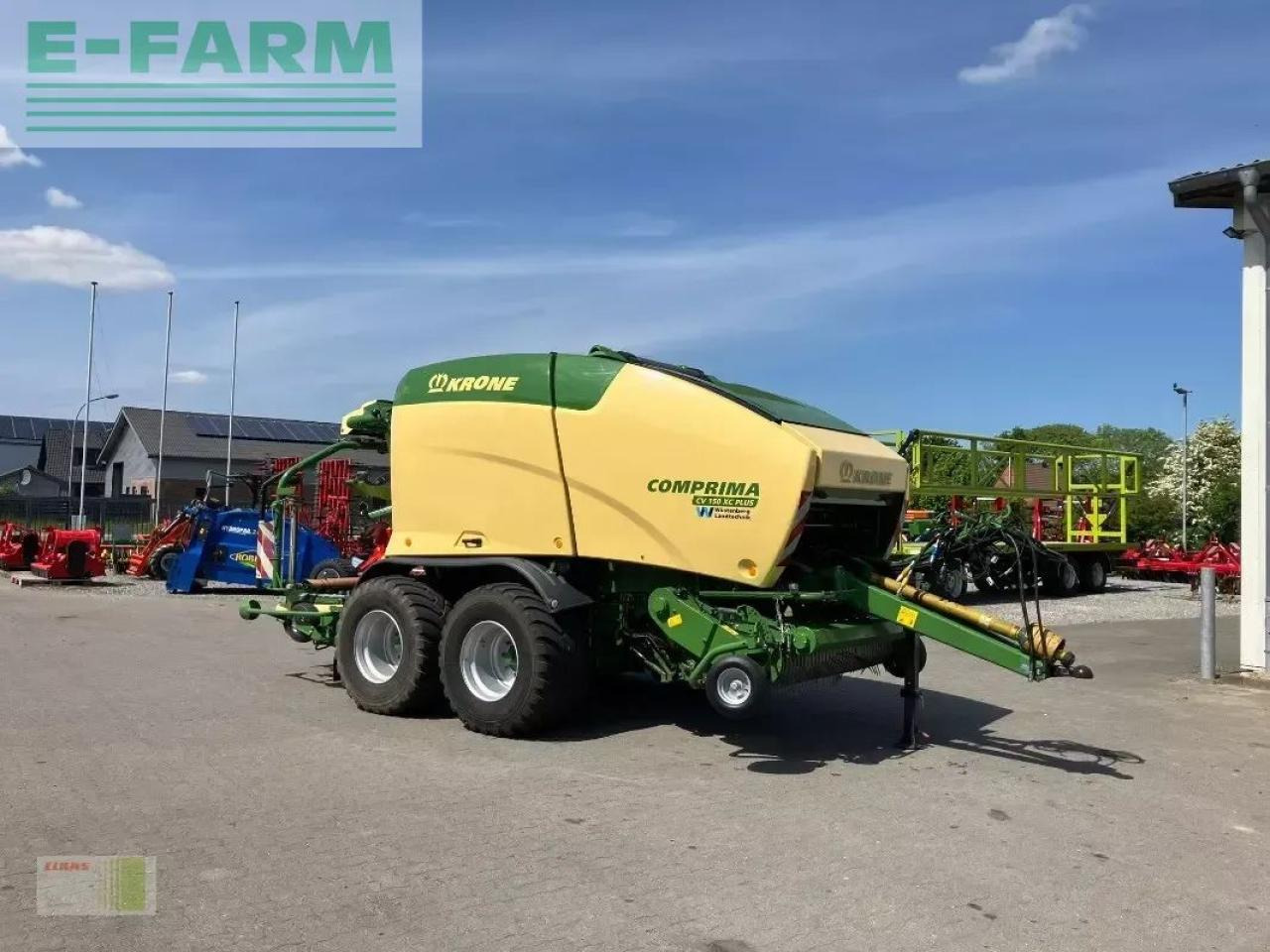 Krone comprima cv150 xc plus - Square baler: picture 1 Krone comprima cv150 xc plus - Square baler: picture 1